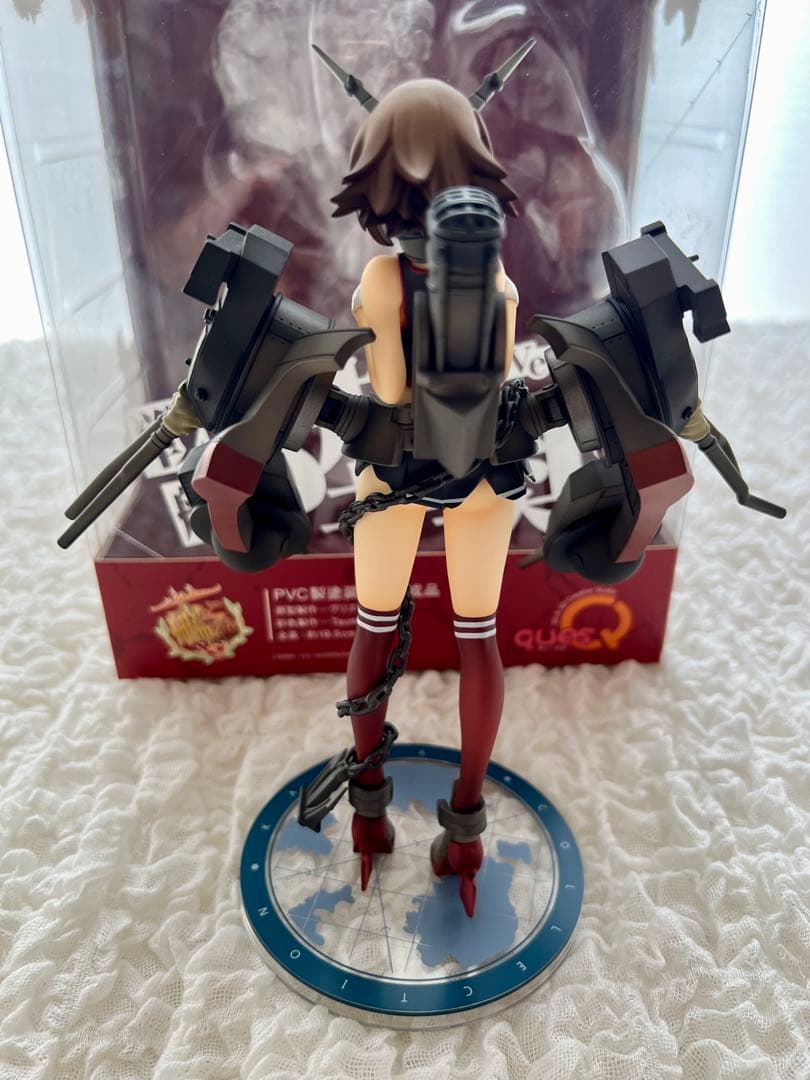 艦隊これくしょん-艦これ-陸奥　限定中破ver. フィギュアキューズQ 美品