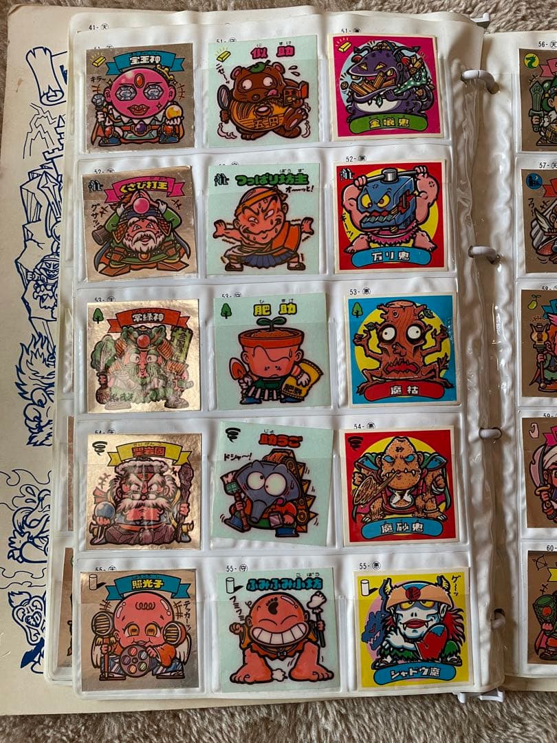 旧ビックリマン　懸賞版　ビックアルバム　次界編　ビックリマンシール　悪魔vs天使