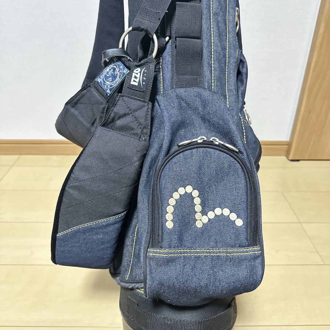 超希少 EVISU エビス スタンド式 キャディバッグ 9.5型 軽量 芝生くん