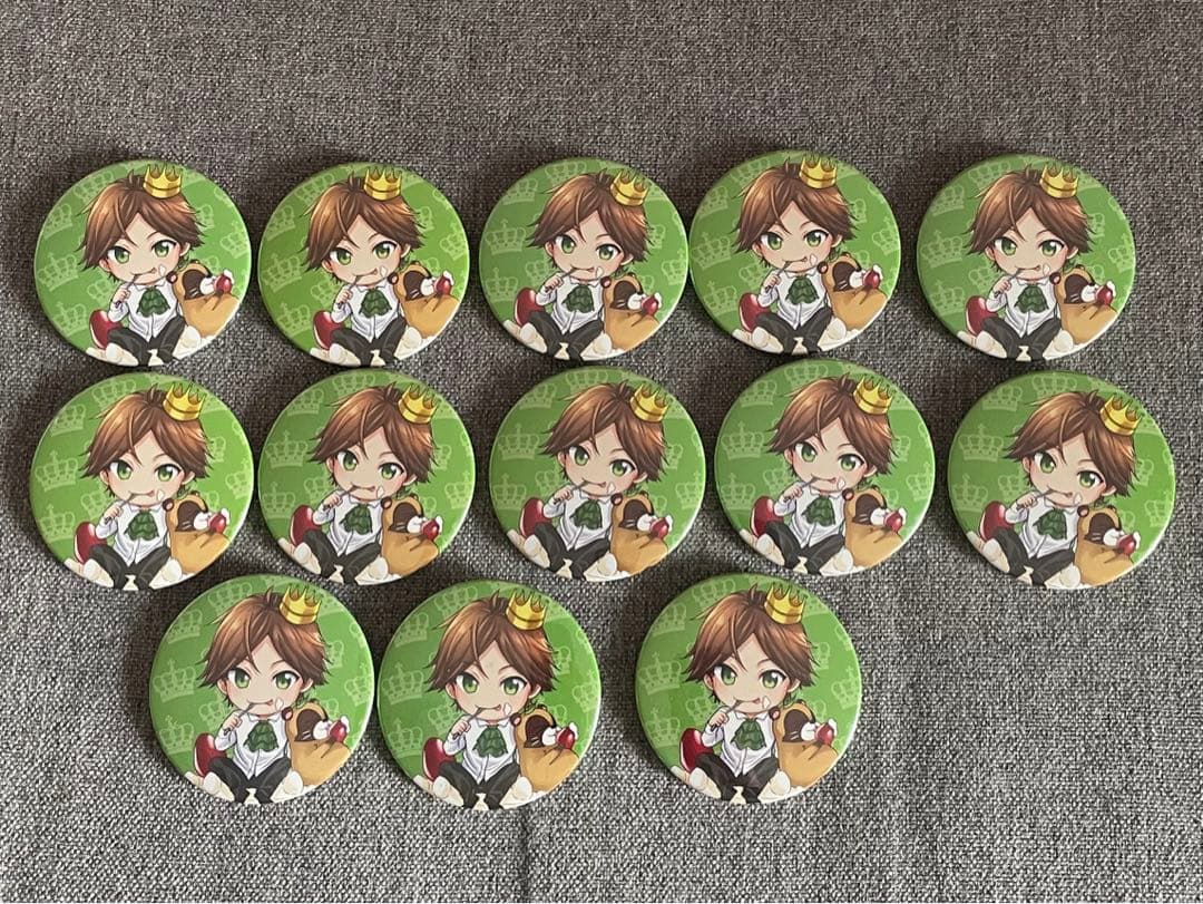 うらたぬき缶バッチうらさかキングダム