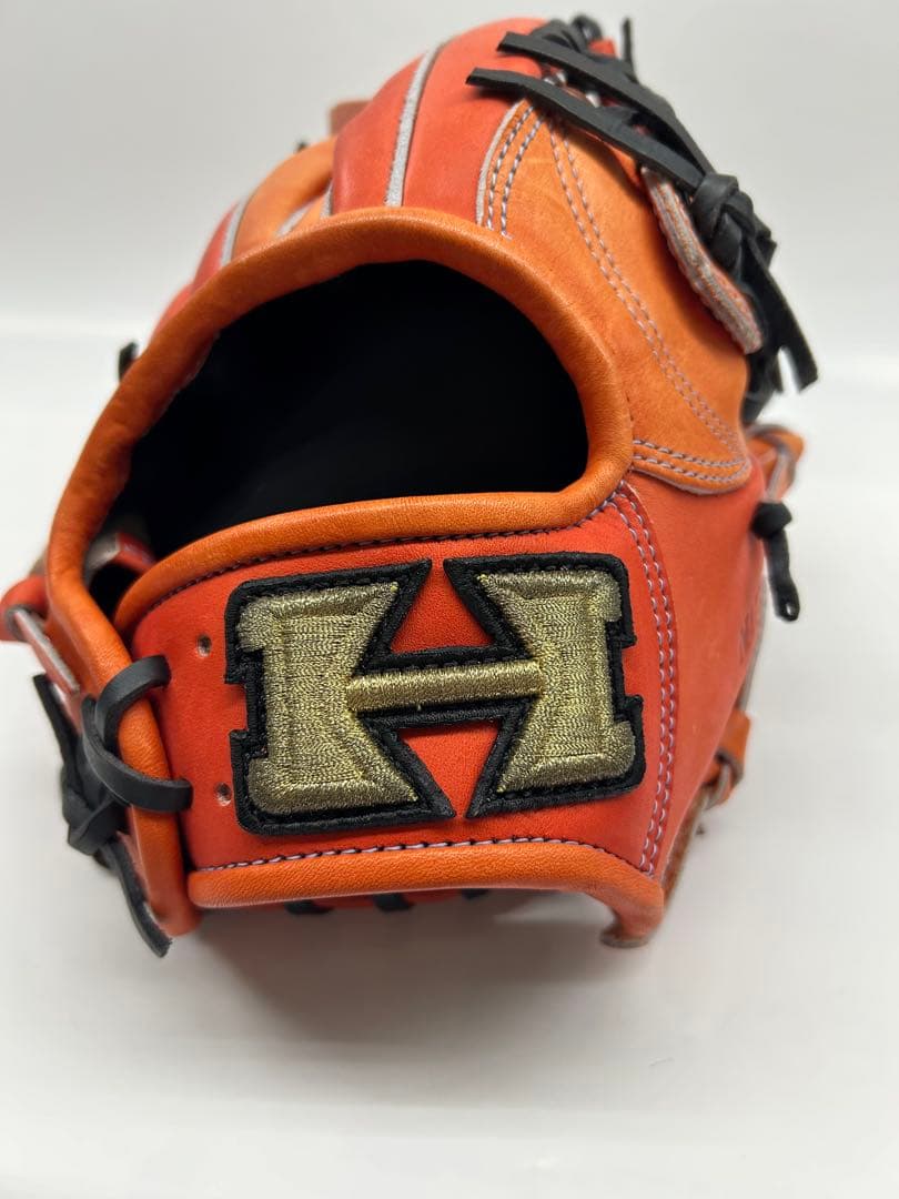 オーダーグローブ ハイゴールド 硬式 野球 内野 セカンド ショート 右投