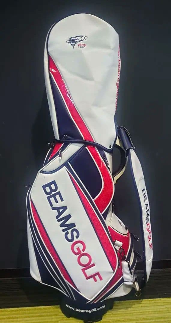 【美品】BEAMS GOLF ツアーモデルキャディバッグ