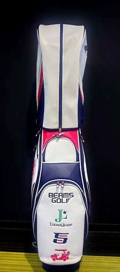 【美品】BEAMS GOLF ツアーモデルキャディバッグ