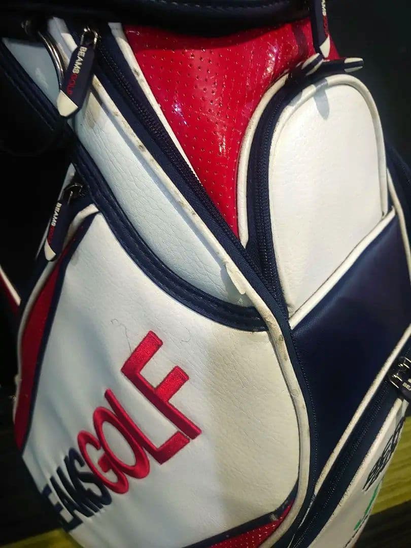 【美品】BEAMS GOLF ツアーモデルキャディバッグ