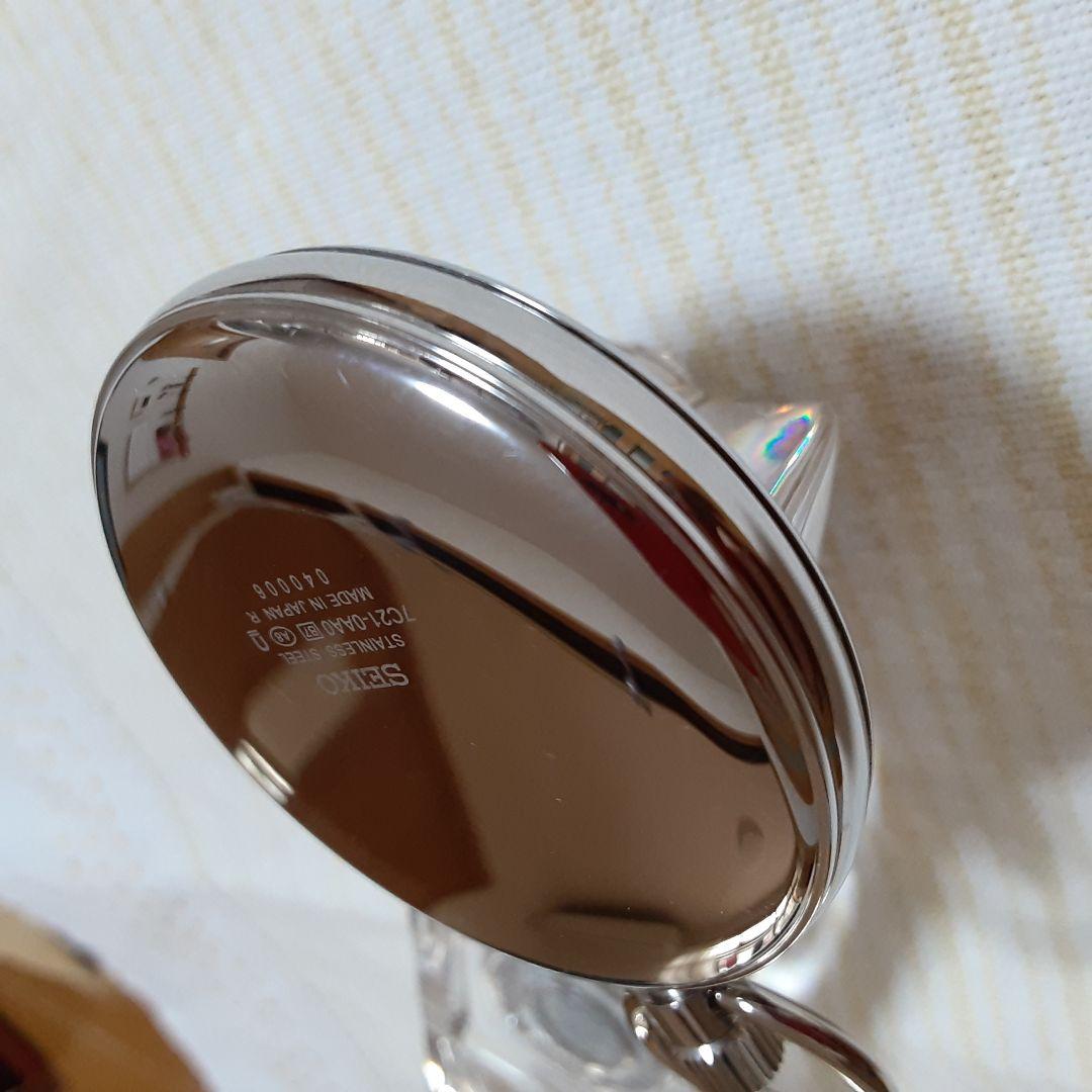 稼働品　SEIKO2020年懐中時計 鉄道時計　7C21−0AA0