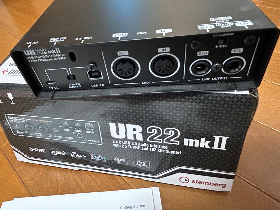 Steinberg UR22 mkII USBオーディオインターフェース　美品