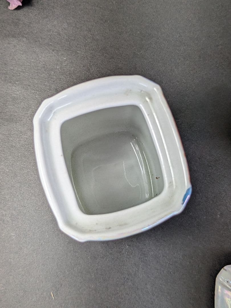 イギリス蚤の市 ドイツ製 陶器 スパイスキャニスター セット