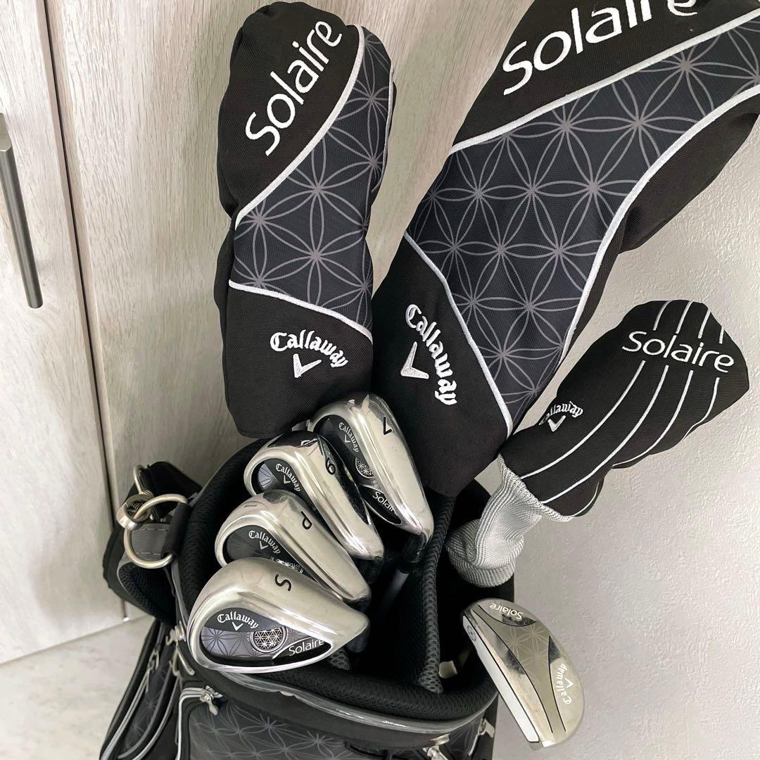 最新モデル　キャロウェイ　ソレイユ　レディース　ゴルフクラブセット　右利き用