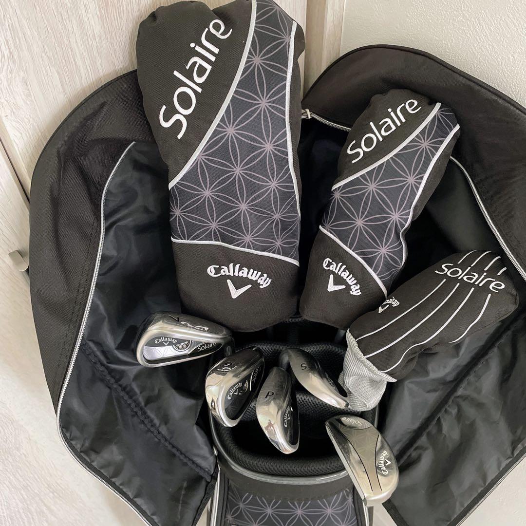 最新モデル　キャロウェイ　ソレイユ　レディース　ゴルフクラブセット　右利き用