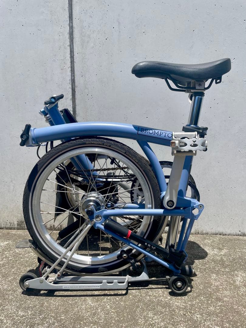 BROMPTON M6R CloudBlue 2021年購入|折りたたみ自転車
