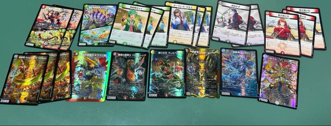 デュエマ刃牙デッキ(改造パーツ付き)