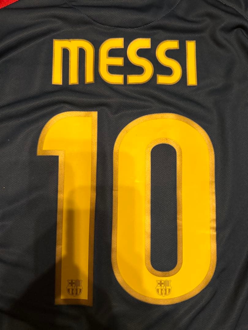 バルセロナ　メッシ　ユニフォーム　M　チャンピオンズリーグ　ローマ　2009