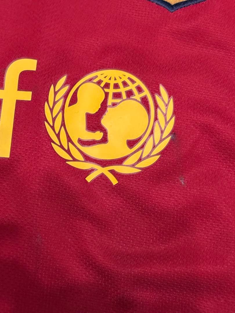 バルセロナ　メッシ　ユニフォーム　M　チャンピオンズリーグ　ローマ　2009