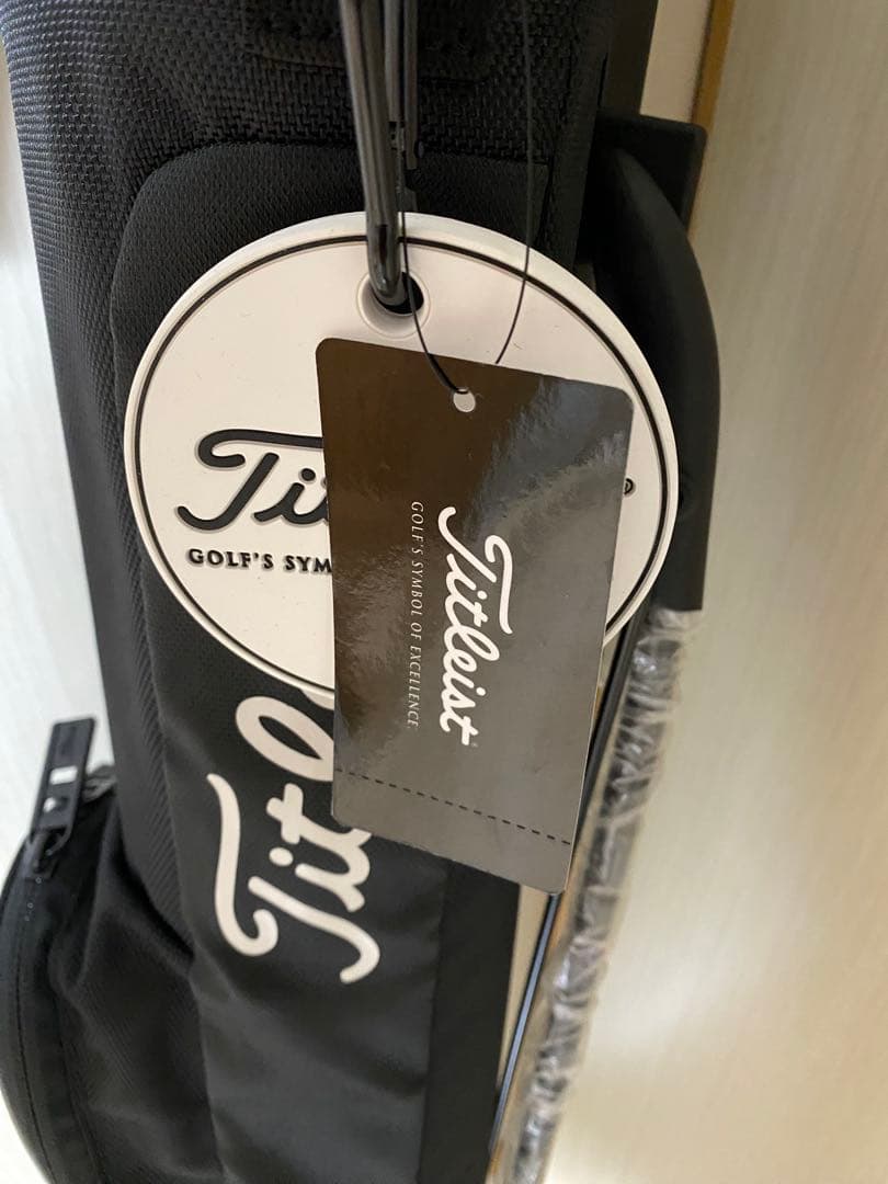 Titleist ブラック キャディバッグ　新品未使用
