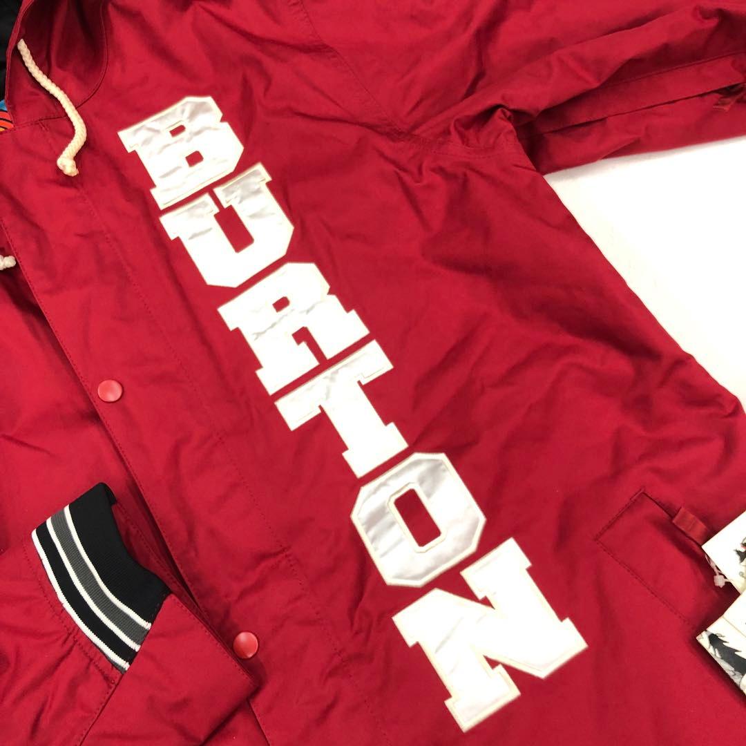 1517 新品タグ付き　バートン　スノボウェア　ジャケット　パーカー　赤　L