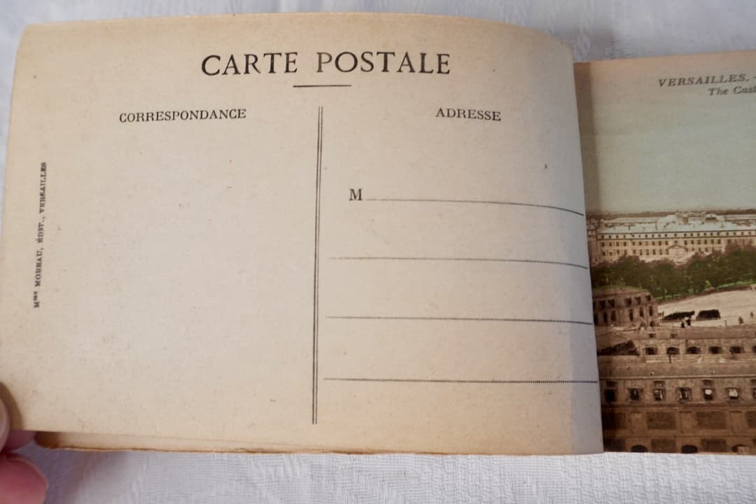 フランス アンティーク 絵葉書 1冊 47枚入り