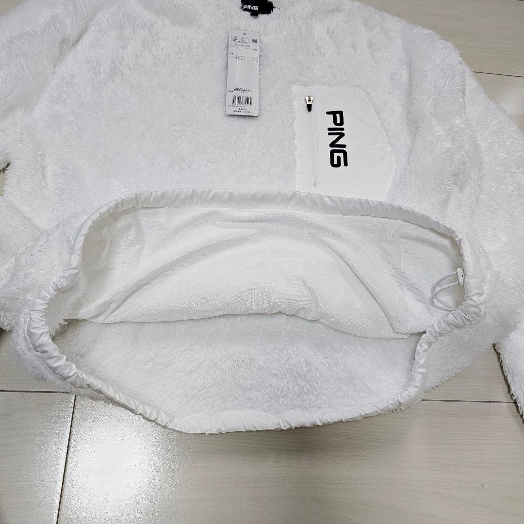 PING レディース 新品【LL】セットアップ ボア フリース スカート 上下