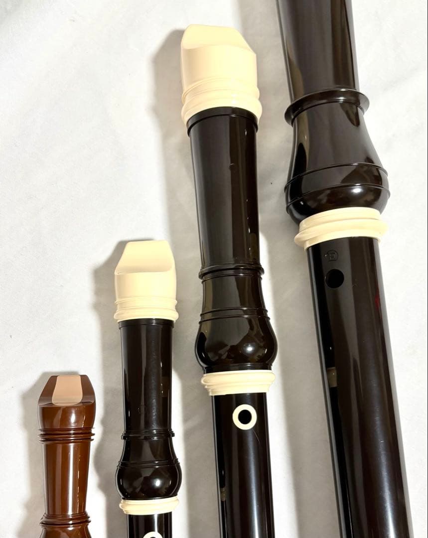 Aulos リコーダーセット 4本 日本製