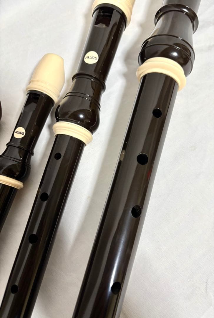 Aulos リコーダーセット 4本 日本製