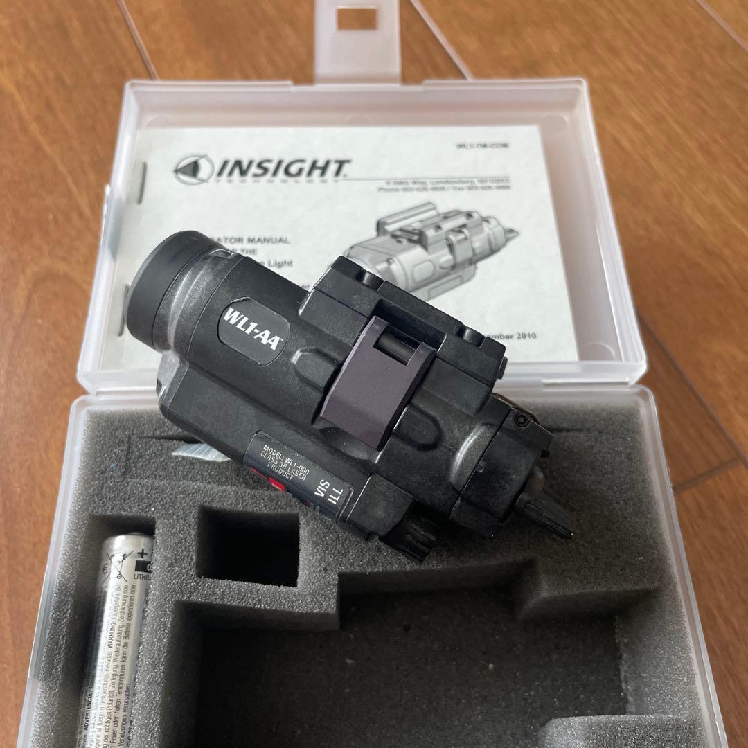 実物　L3 インサイト　WL1-AA LED 武器マウントライト
