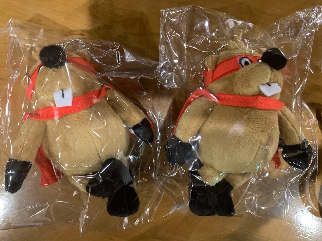 SUPER BEAVER マスクドビーバーマスコットキーホルダー　2個セット