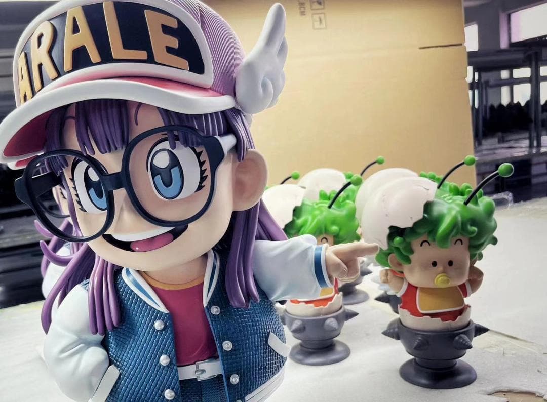 Dr.スランプ アラレちゃん 則巻ガジラ セット ガレージキット フィギュア