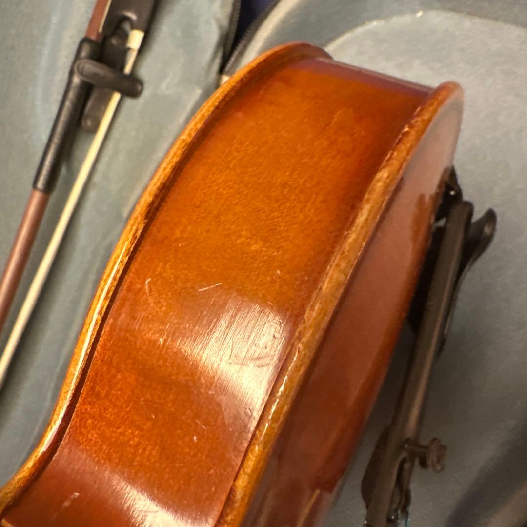 中古　1/2 サイズ　木製バイオリン 専用ケース付 Suzuki Violin