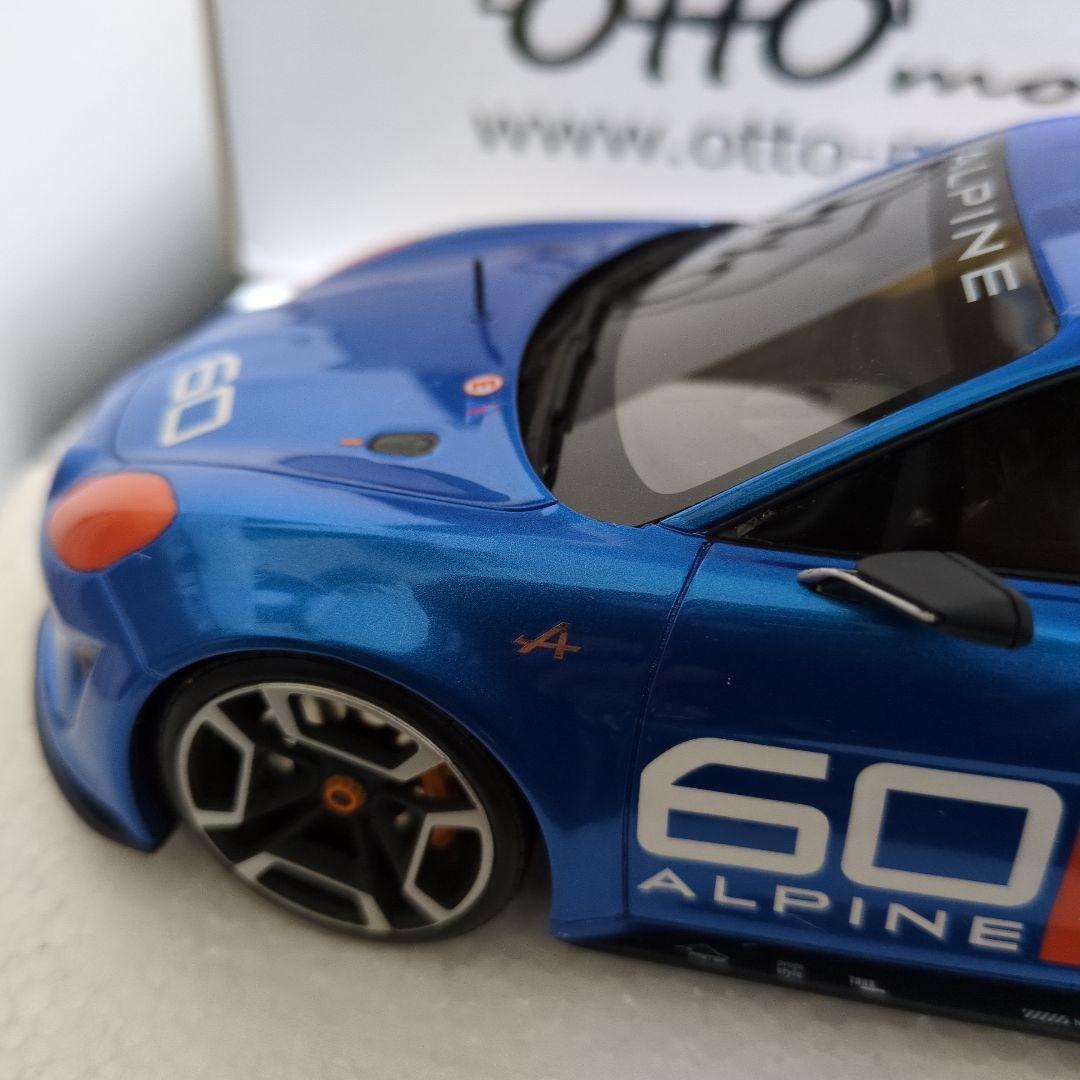 ルノー　ALPINE A110 ミニカー 1/18　オットーモービル