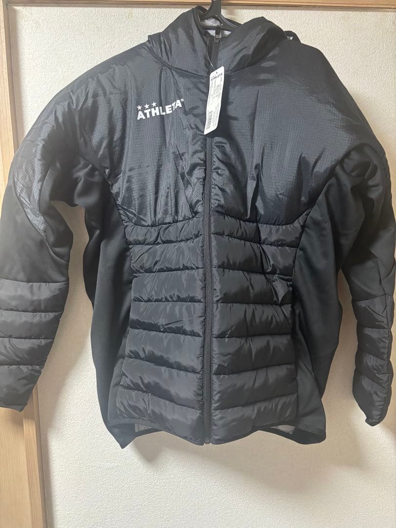 ATHLETA 中綿ウォーマー上下セット　ブラック Oサイズ　新品未使用