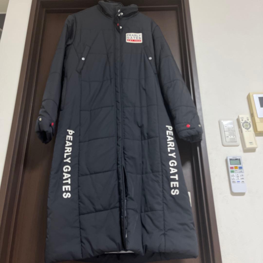 PEARLY GATES ロゴ入り　ロングベンチコート