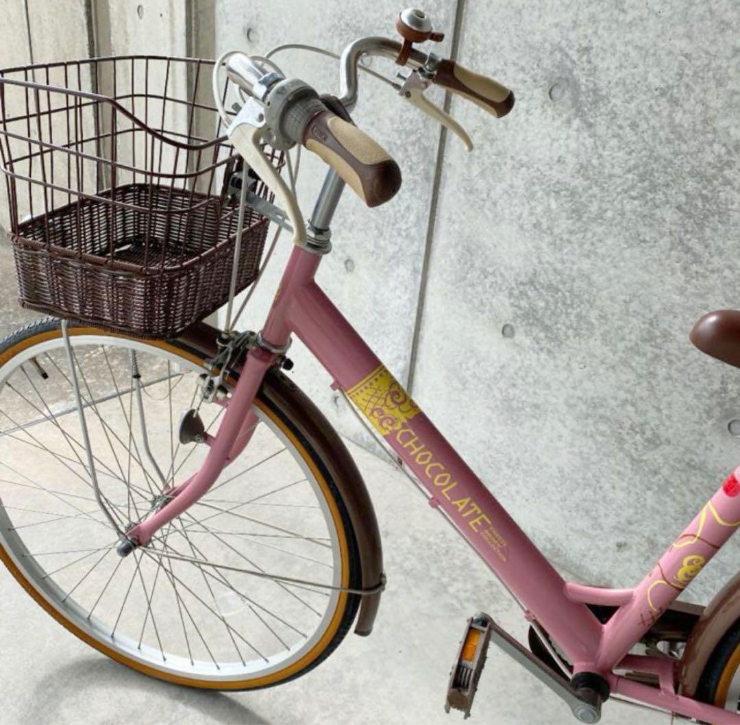 ☺︎kiss kiss mouse☺︎　 子ども用自転車 26インチ