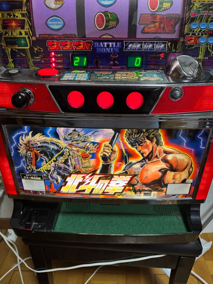 発送可　パチスロ 4号機 初代 北斗の拳 ケンシロウパネル