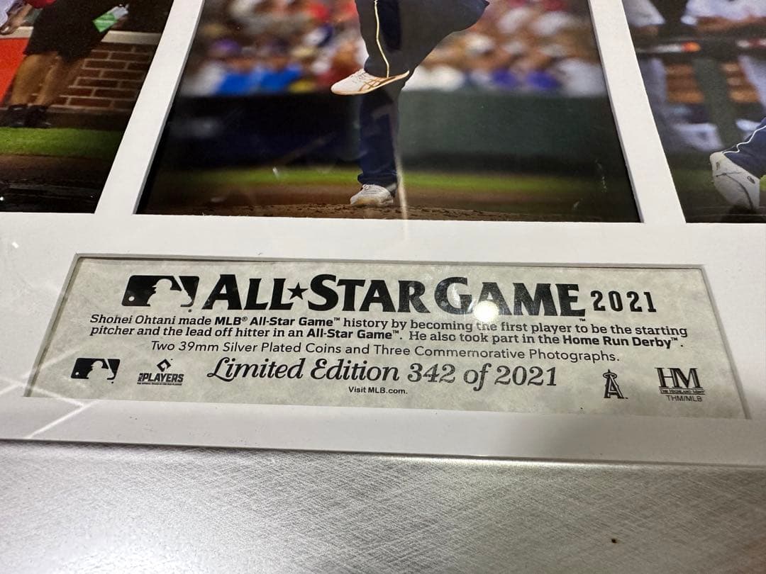 大谷翔平　2021年オールスター二刀流出場記念フォト