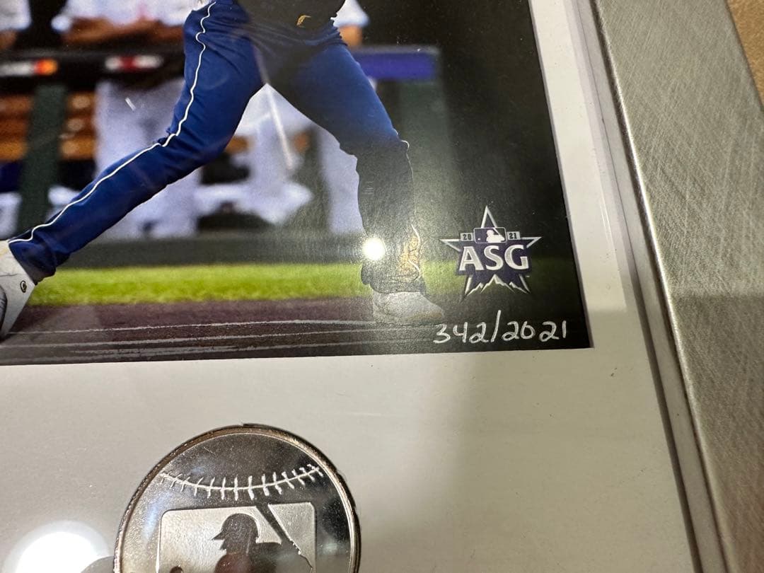 大谷翔平　2021年オールスター二刀流出場記念フォト