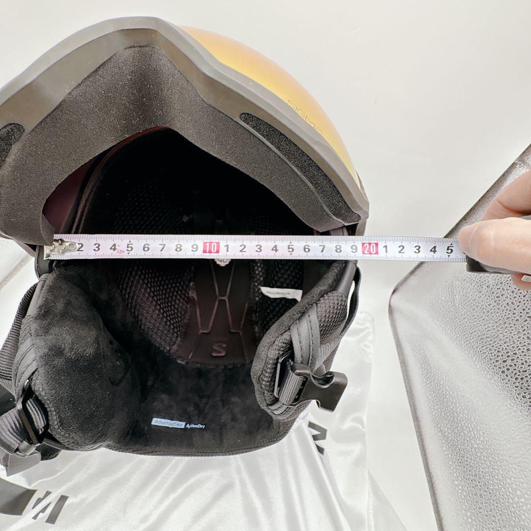 SALOMON PIONEER LT VISOR サロモン　ヘルメット　M