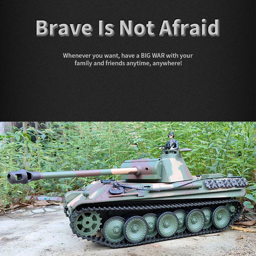 ヘンロン1/16パンサーGラジコン戦車完成品　最新7.0バージョン