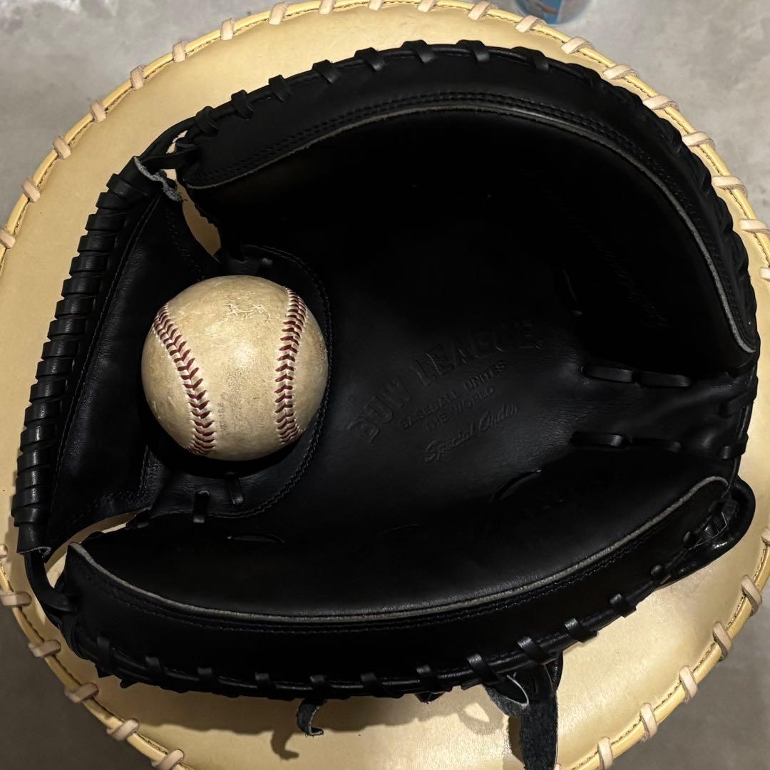 ミズノ　硬式　キャッチャーミット　Mマーク　オーダー