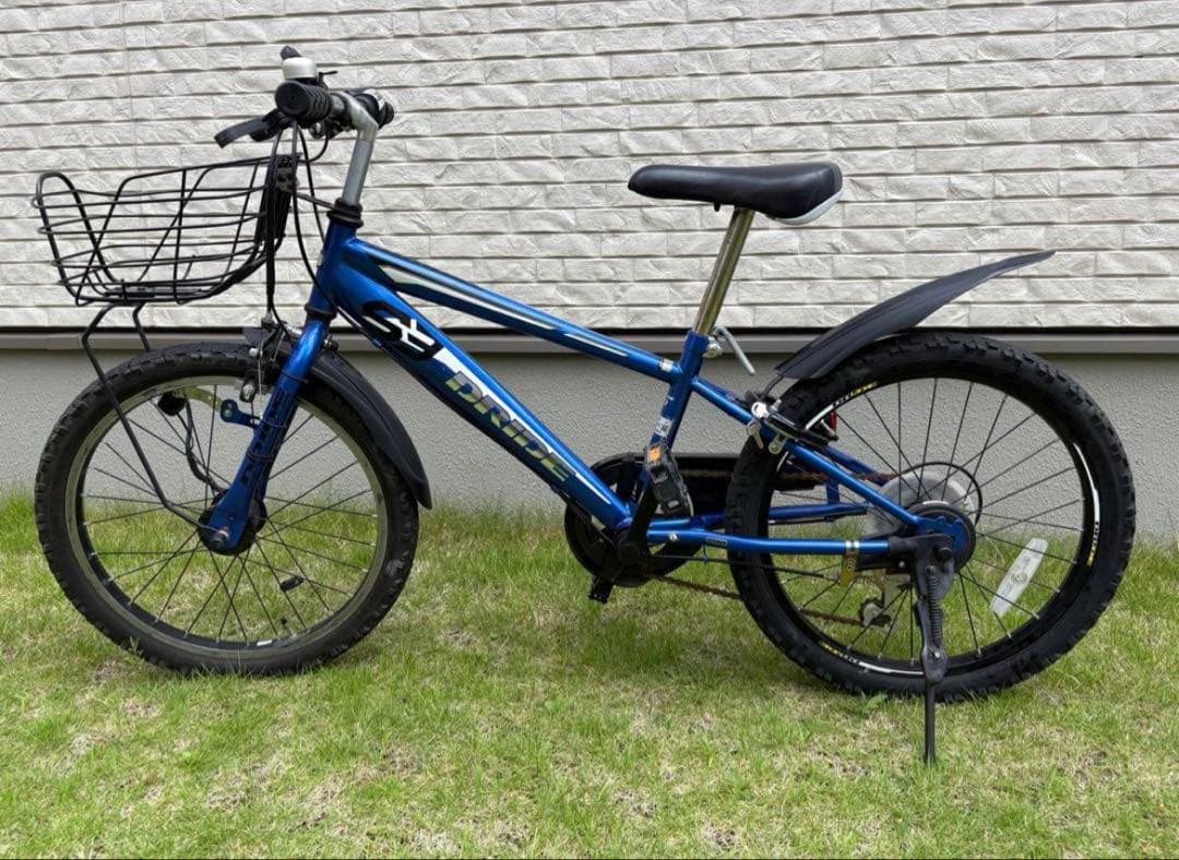 あさひ子供用自転車 20インチ ドライド 青
