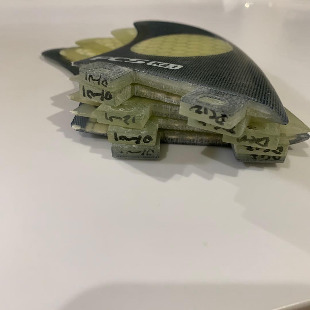 FCS K2.1 K3 サーフボードフィンセット