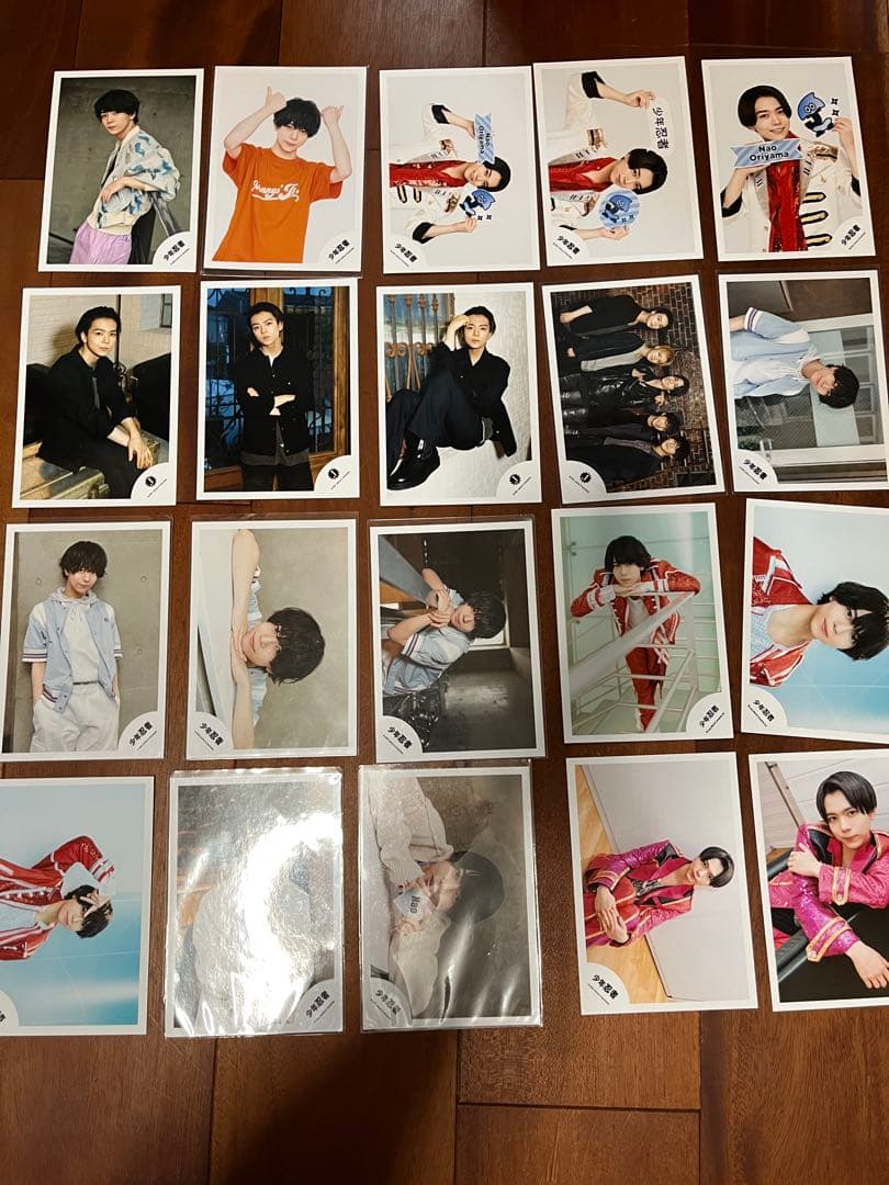 織山尚大 写真 121枚、アクスタ、キーホルダー他