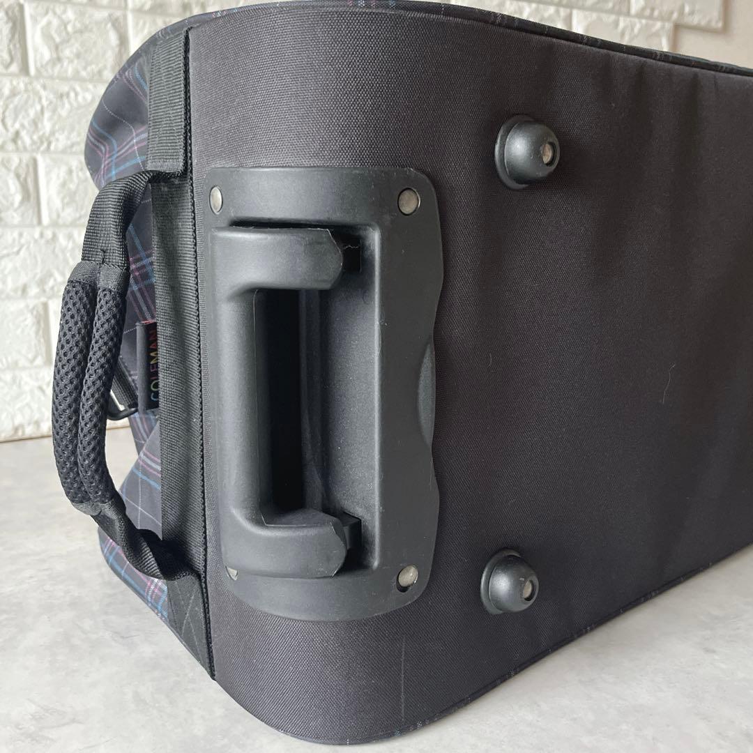 Coleman 70L ボストンキャリー キャスター付 南京錠 ショルダー付