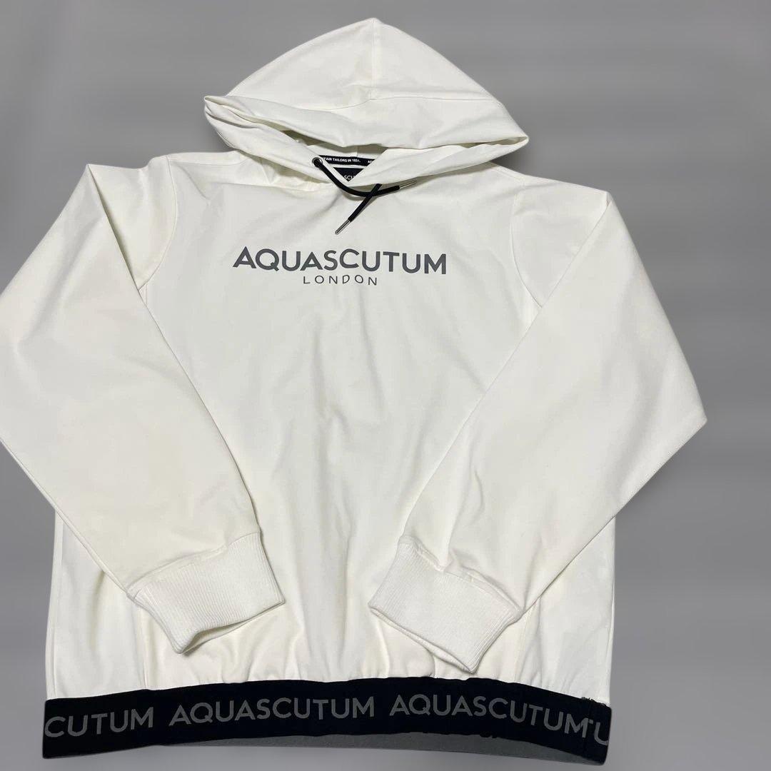 新品 AQUASCUTUM クリーミー　ゴルフウェア　ジョガーセットアップ春夏秋
