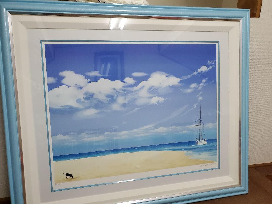 【至福の癒やし】ミッシェル・バテュ「バラード」シルクスクリーン 真作保証