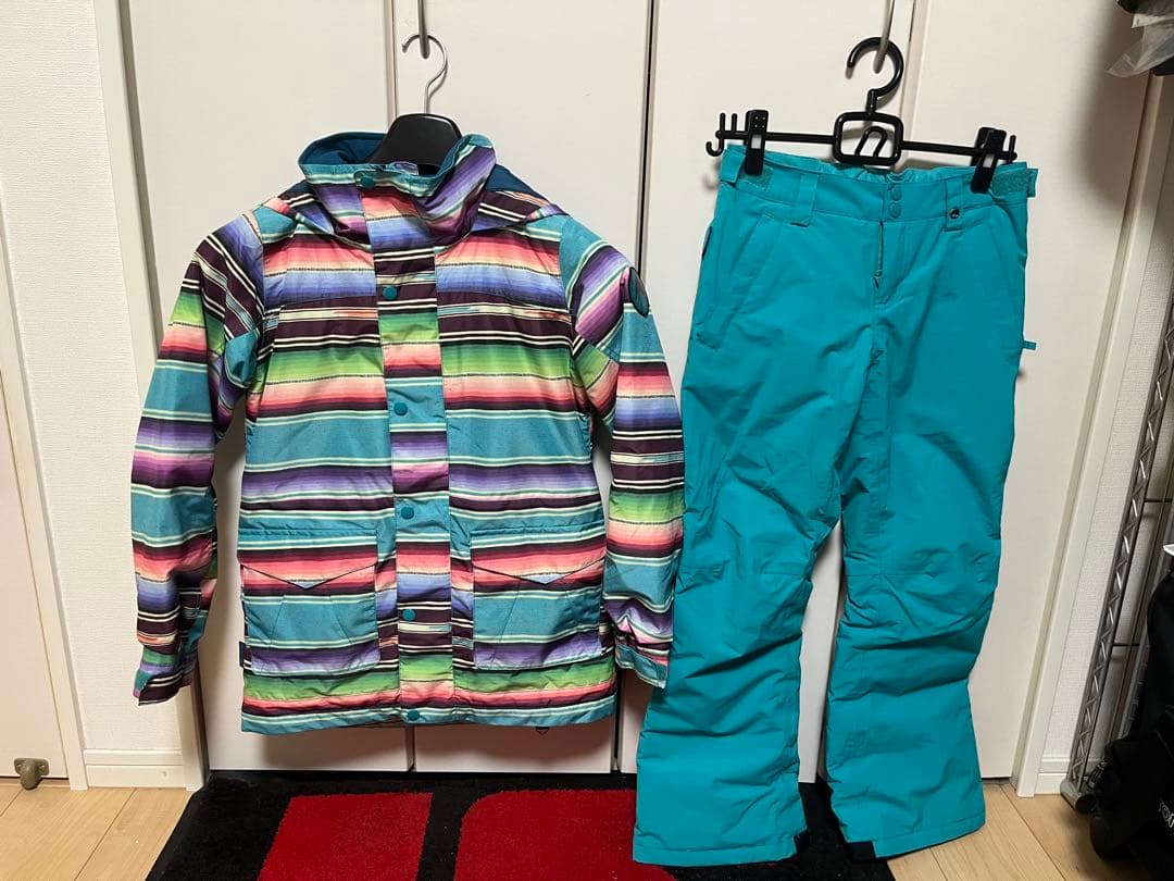 BURTON スノーボードウェアセット キッズMサイズ　DRYRIDE