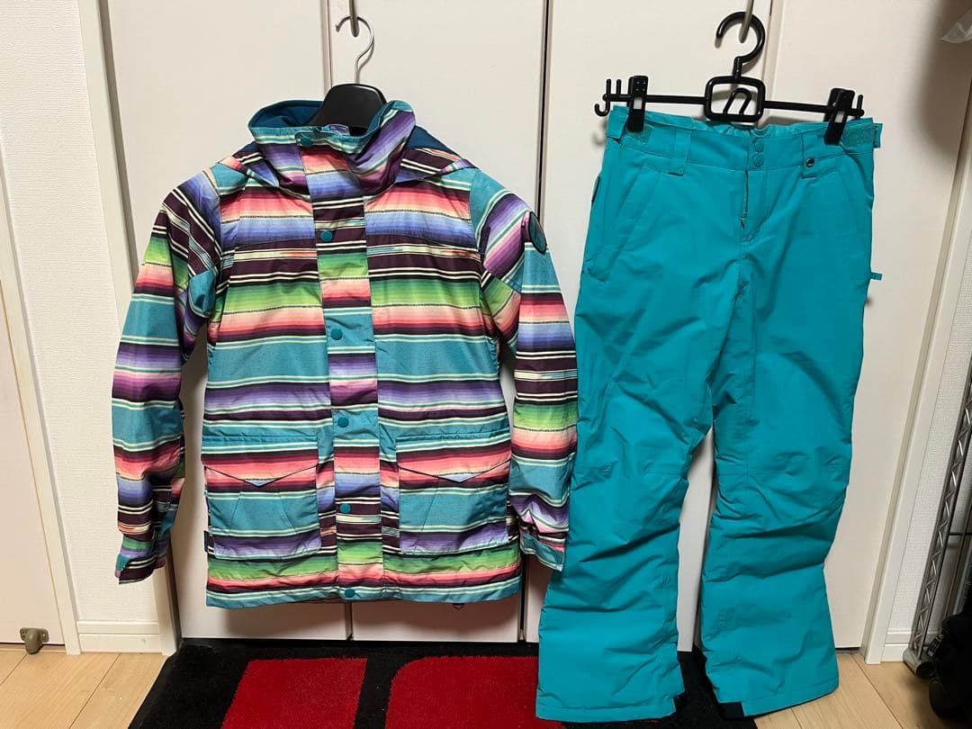 BURTON スノーボードウェアセット キッズMサイズ　DRYRIDE