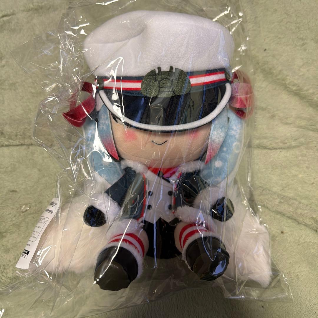 初音ミク 雪ミクぬいぐるみ Grand Voyage Ver. 未開封品