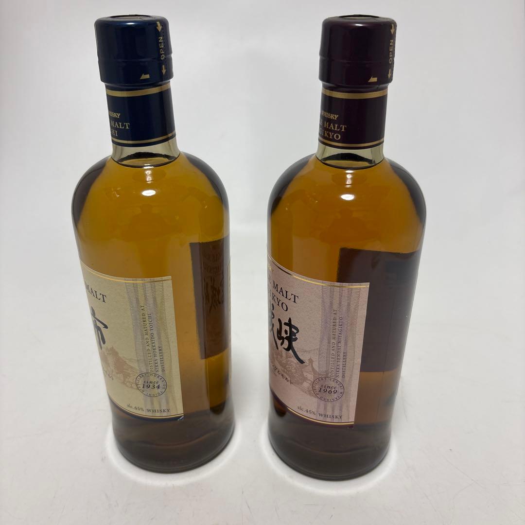 余市 宮城峡 2本セット ニッカ シングルモルト NIKKA ウイスキー