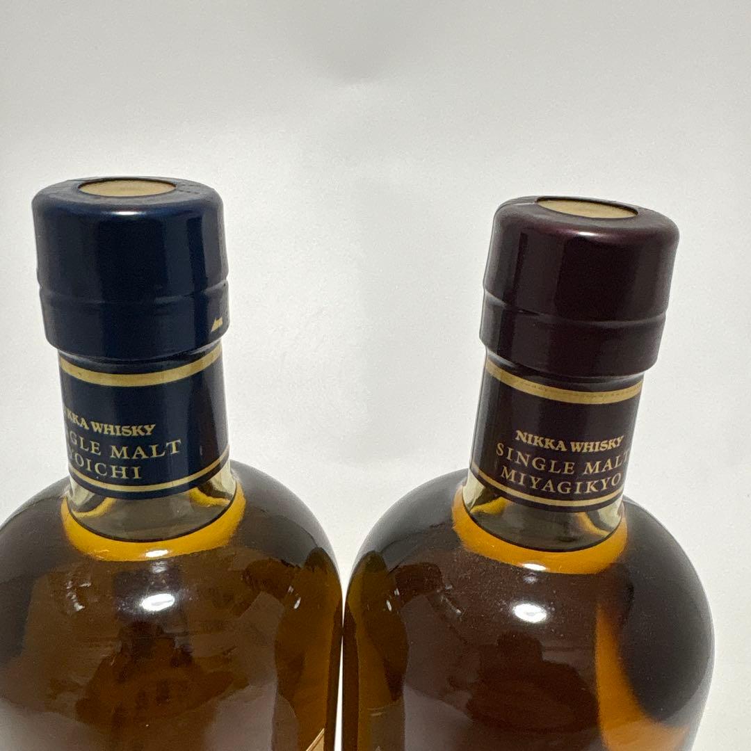 余市 宮城峡 2本セット ニッカ シングルモルト NIKKA ウイスキー