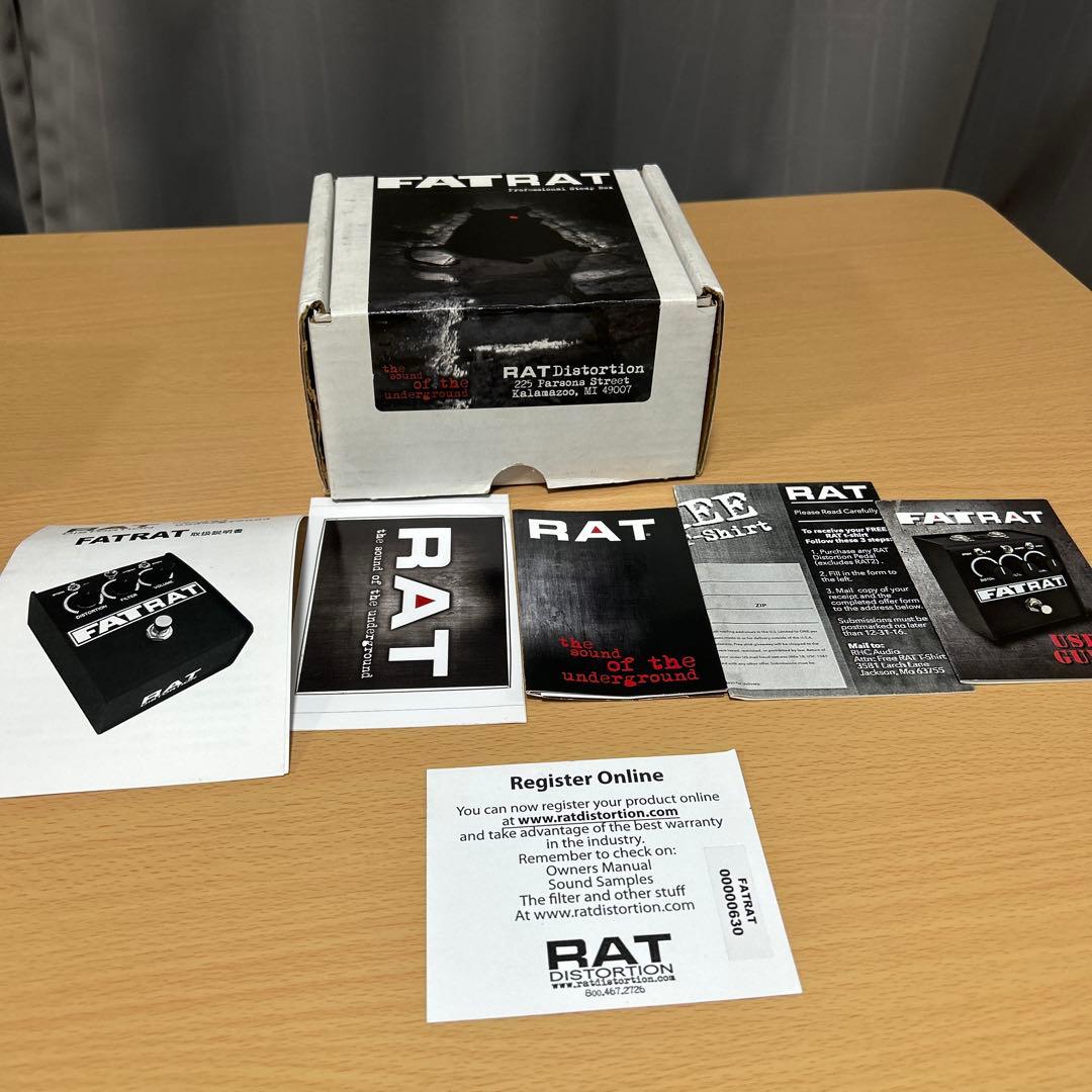 FAT RAT ギターエフェクター