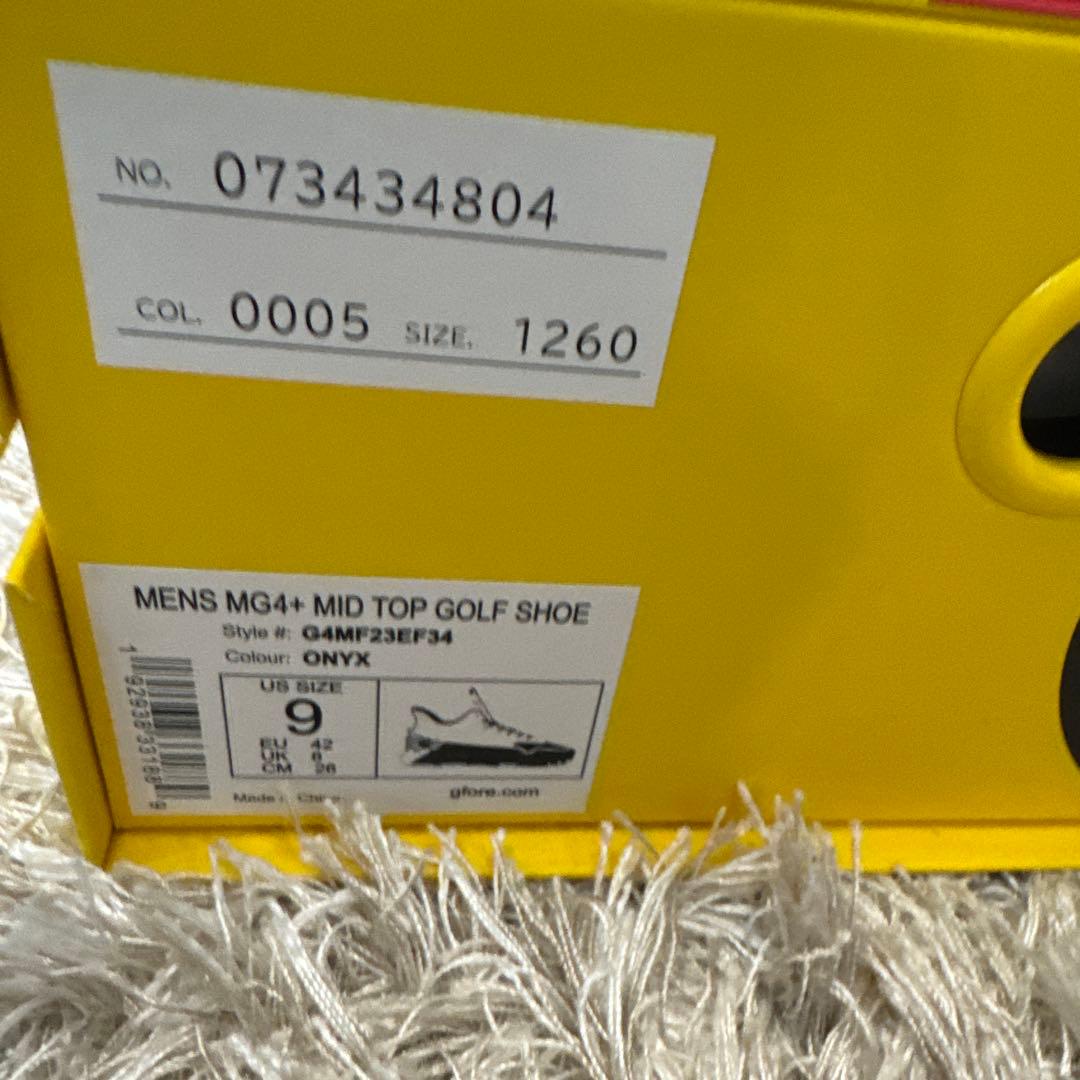 シューズ(男性用) G/FORE MG4+ MID TOP GOLF SHOE US9